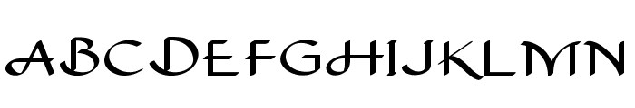 Entreon-ExtraexpandedRegular Font UPPERCASE