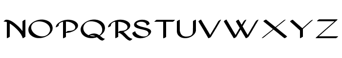 Entreon-ExtraexpandedRegular Font UPPERCASE