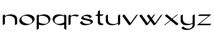 Entreon-ExtraexpandedRegular Font LOWERCASE