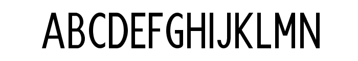 Juju-CondensedBold Font UPPERCASE