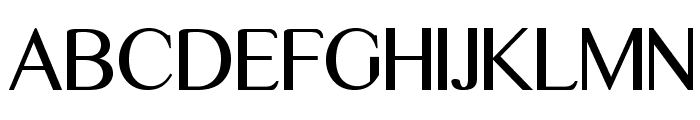 Tralic Font UPPERCASE