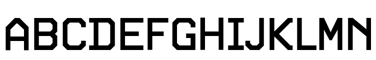 Autobahn Stencil Font